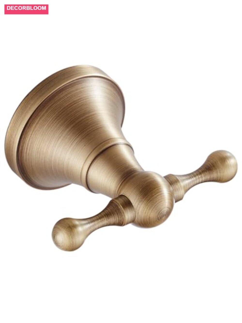 Brushed Brass Towel Hook Wall Mount Heavy Duty Robe Hook Coat